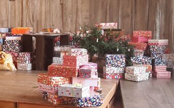 Weihnachtspäckchen nach Tschechien