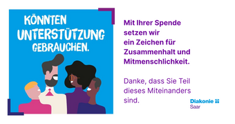 Könnten Unterstützung gebrauchen! Diakoniesammlung 2026