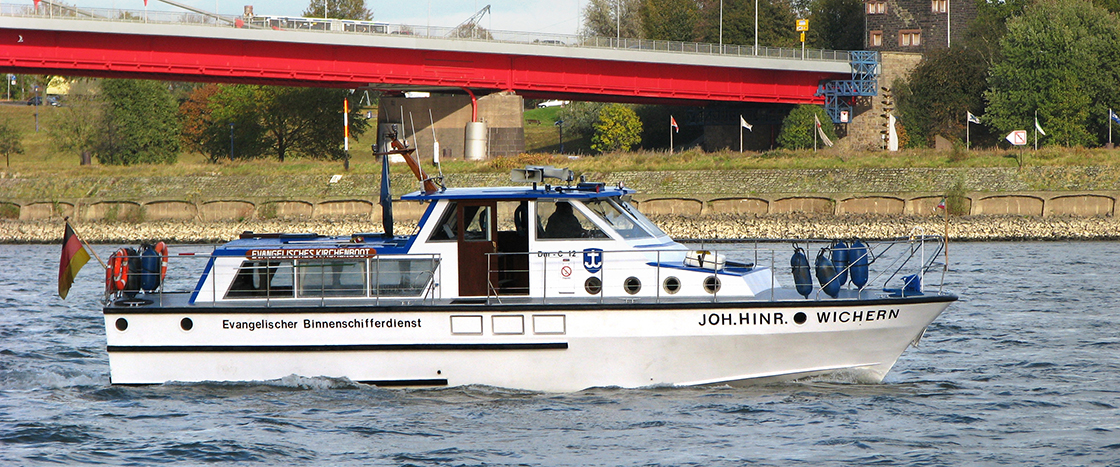 Kollekte vom 14.12.2025 (3. Sonntag im Advent): Evangelischer Binnenschifferdienst Duisburg 