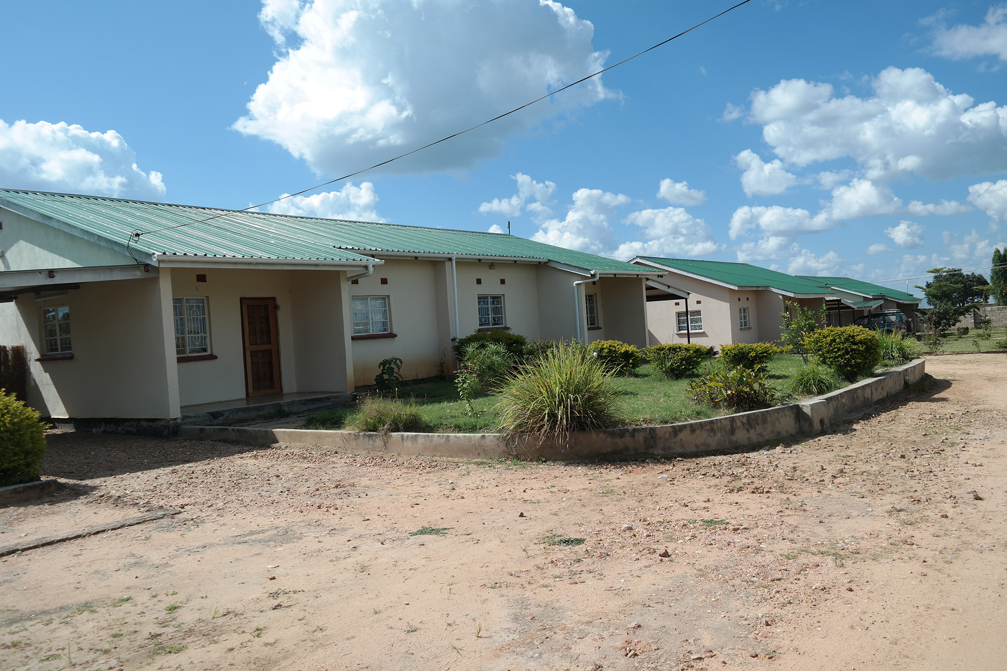 Unterstützung für den Hausbau in Choma