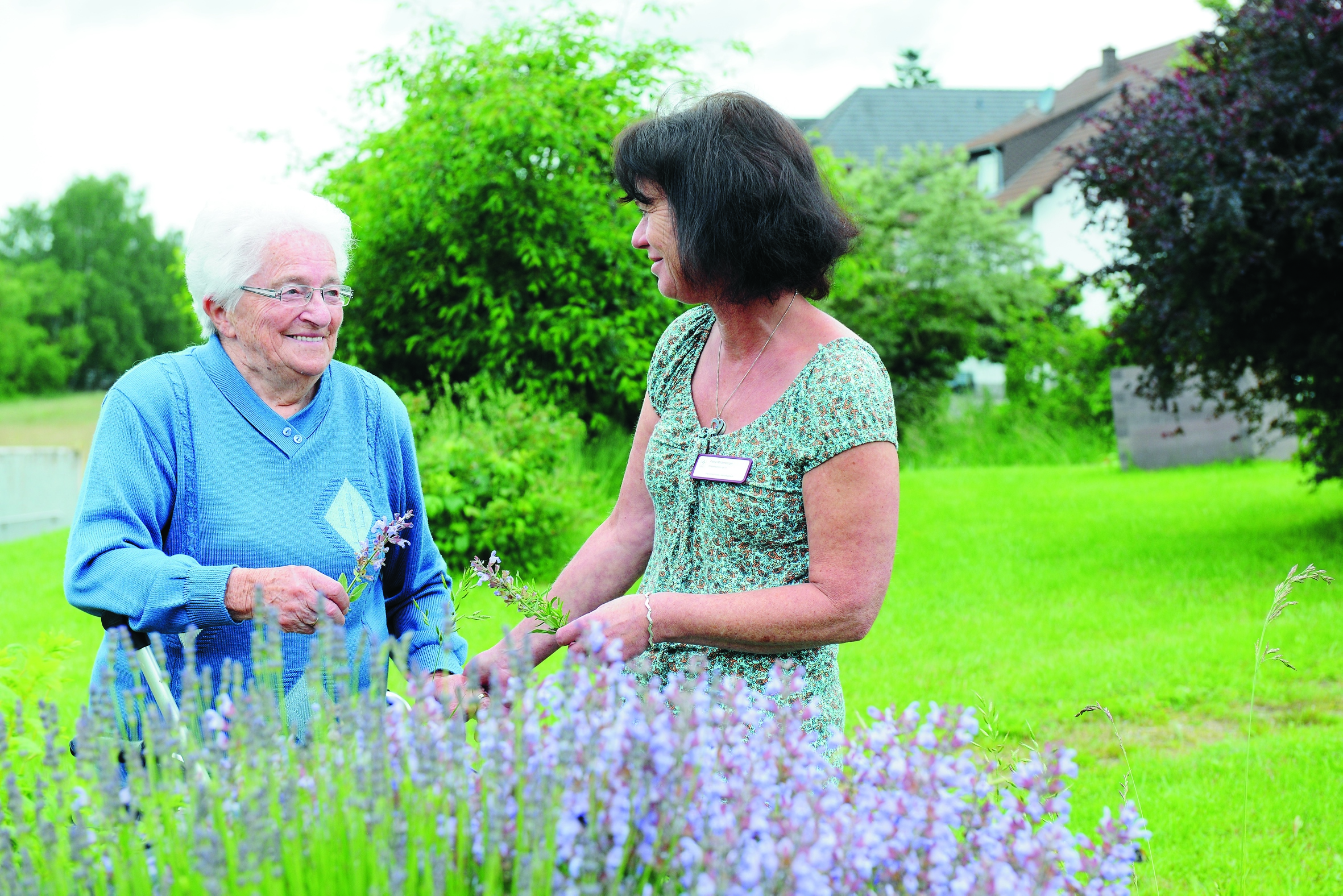 Sinnesgarten für Menschen mit Demenz  Wohnpark Katharina von Bora Neunkirchen