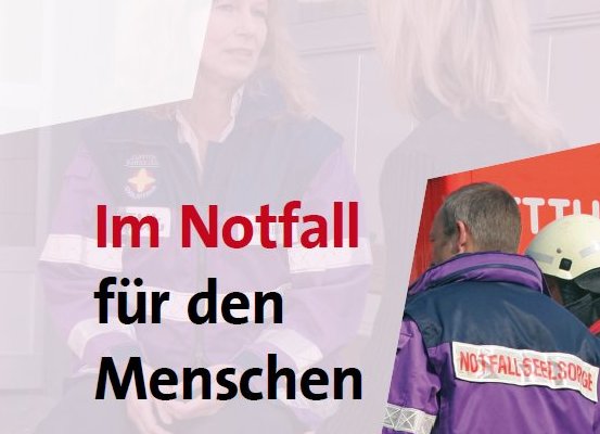 Unterstützung der Notfallseelsorge